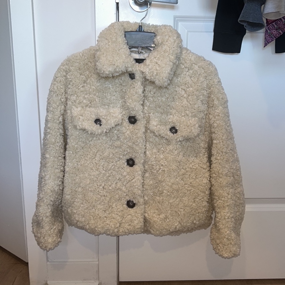 Zara Shearling Jacket - image 1